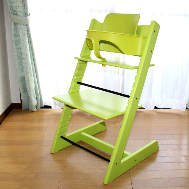 Stokke(ストッケ)の美品 STOKKE ストッケトリップトラップチェア◆ベビーガード◆ノルウェー◆ キッズ/ベビー/マタニティの寝具/家具(その他)の商品写真