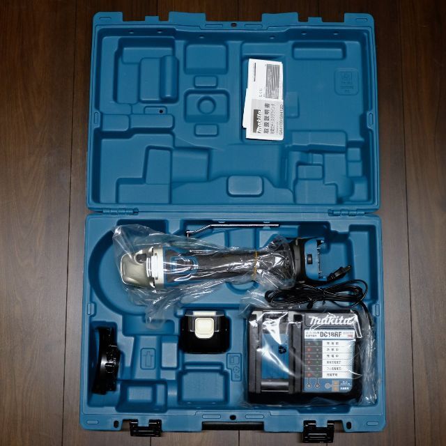 makita】 14.4V 充電式ディスクグラインダー