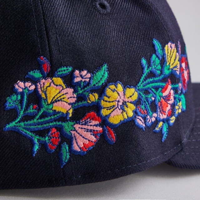 【7 5/8】Kith & New Era Yankees Floral  紺