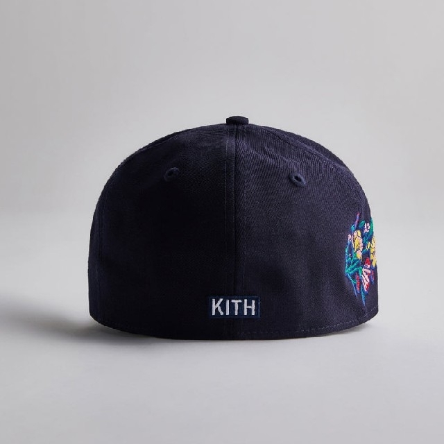 【7 5/8】Kith & New Era Yankees Floral  紺