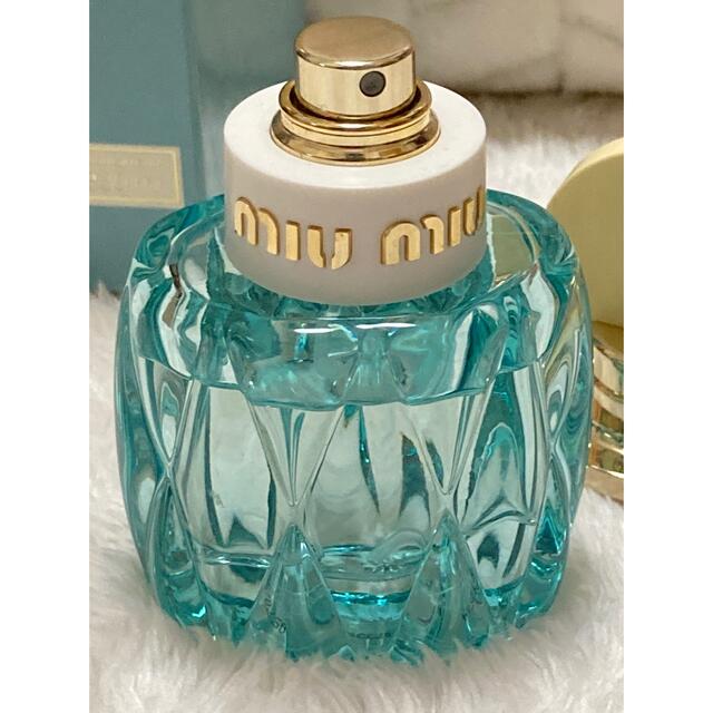 お値下げ！miumiu ロー ブルー オードパルファム 香水 30ml