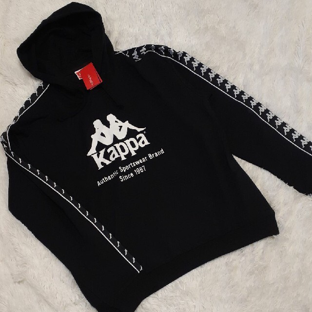 完成品 未使用 カッパ kappa ビッグシルエット 大きいサイズ パーカー