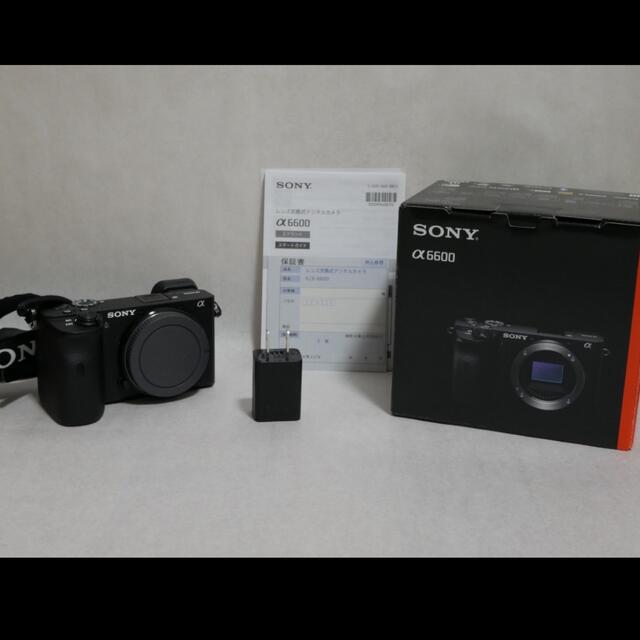 美品　SONY α6600 ボディ　ミラーレスカメラ