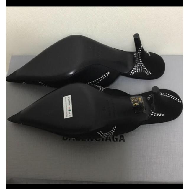 Balenciaga(バレンシアガ)のバレンシアガ　新品　ミュール　パンプス　黒　35 レディースの靴/シューズ(ミュール)の商品写真