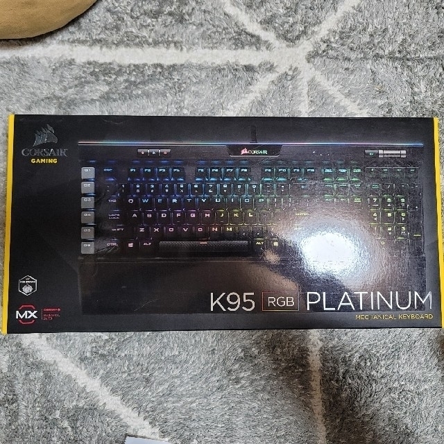 Gaming K95 RGB PLATINUM MX Brown CH-9127 スマホ/家電/カメラのPC/タブレット(PC周辺機器)の商品写真