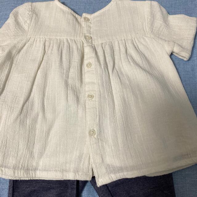 ZARA KIDS(ザラキッズ)のZARA baby 刺繍トップス 9-12m 80 キッズ/ベビー/マタニティのベビー服(~85cm)(シャツ/カットソー)の商品写真