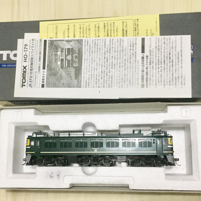 TOMIX製 HOゲージ EF81 トワイライトエクスプレス 2022最新のスタイル
