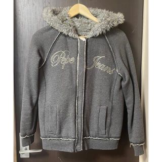 ペペジーンズ(Pepe Jeans)のPEPEJEANS 裏起毛 フード アウター(パーカー)