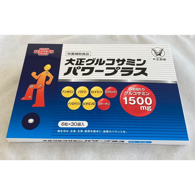 大正製薬 大正グルコサミンパワープラス 6粒×30袋 サプリメントの通販 ...