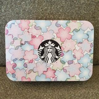 スターバックスコーヒー(Starbucks Coffee)のスタバ2022さくらクッキー缶のみ(菓子/デザート)