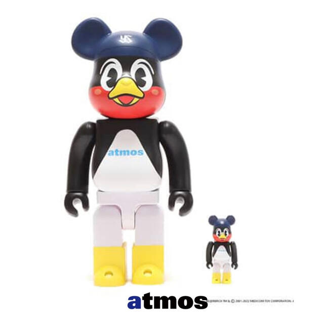 Bearbrick atmos × Tokyo Yakult Swallows