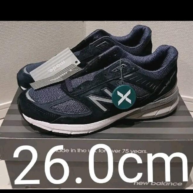 New Balance(ニューバランス)のニューバランス M990NV5  26.0cm US製 メンズの靴/シューズ(スニーカー)の商品写真