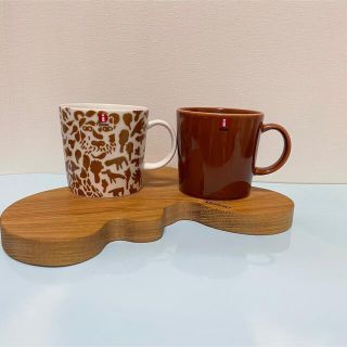 イッタラ(iittala)のiittala イッタラ　日本未発売　限定マグカップTeema＋チーターブラウン(食器)