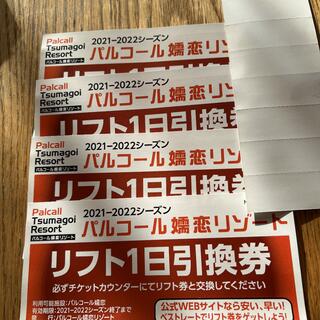 パルコール嬬恋リゾート　1日券引換券(スキー場)