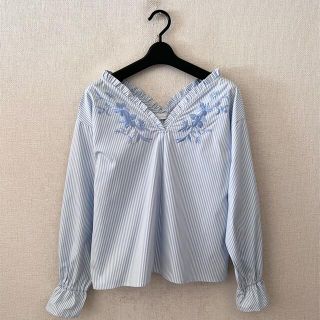 アンドクチュール(And Couture)のアンドクチュール♡新品♡デザインシャツ(シャツ/ブラウス(長袖/七分))