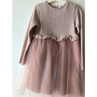 ザラ(ZARA)のZARA チュールワンピース（4-5year）(ワンピース)