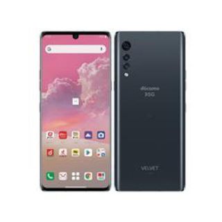 エルジーエレクトロニクス(LG Electronics)のdocomo L-52A LG VELVET オーロラグレー(スマートフォン本体)