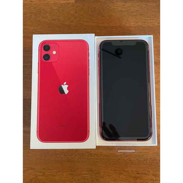 新品未使用品　docomo iPhone11 ®️RED SIMロック解除済