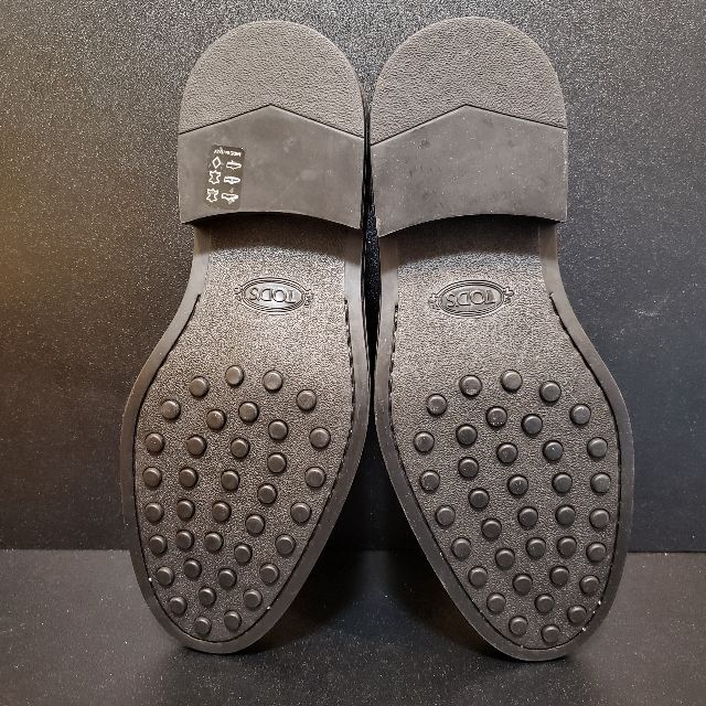 トッズ（TOD'S） イタリア製革靴 ボルドー UK6.5