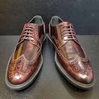 トッズ(TOD'S)のトッズ（TOD'S） イタリア製革靴 ボルドー UK6.5(ドレス/ビジネス)