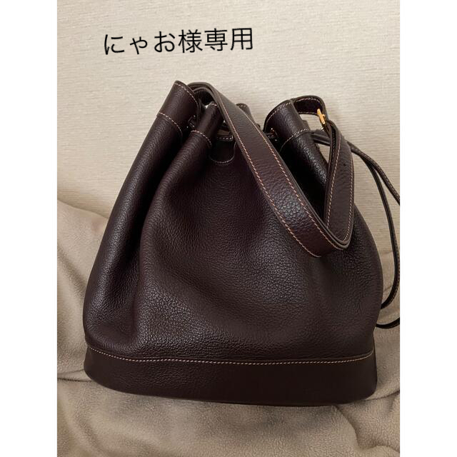 専用【超美品】HERMES エルメス　マーケット GM ブラウン 2wayレディース