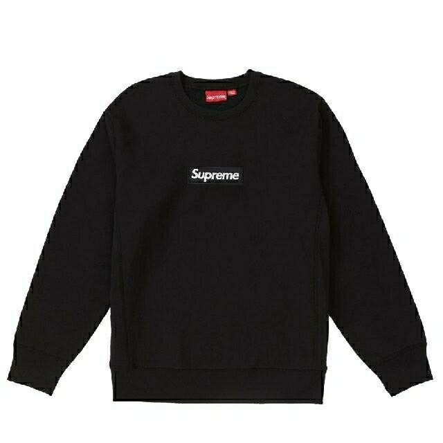 Supreme Box Logo Crewneck BLACK L 【時間指定不可】 51.0%OFF www