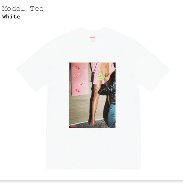 Supreme(シュプリーム)のSupreme Model Tee シュプリーム Tシャツ Lサイズ メンズのトップス(Tシャツ/カットソー(半袖/袖なし))の商品写真