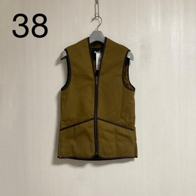 新品 Barbour warm pile waistcoat 38 ライナー