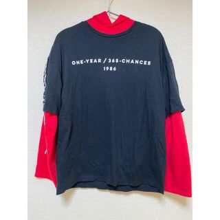 ザラ(ZARA)のZARA重ね着タイプ長袖Tシャツ(Tシャツ/カットソー(七分/長袖))