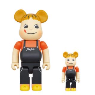 ベアブリック(BE@RBRICK)のBE＠RBRICKペコちゃん コーヒーミルキー 100％&400％(フィギュア)