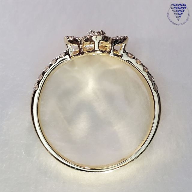 0.027ct F.L.G.Violet SI1 天然 バイオレット リング レディースのアクセサリー(リング(指輪))の商品写真