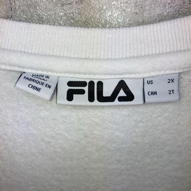 FILA(フィラ)の希少 90s フィラ スウェット ビッグプリント 美品. メンズのトップス(スウェット)の商品写真