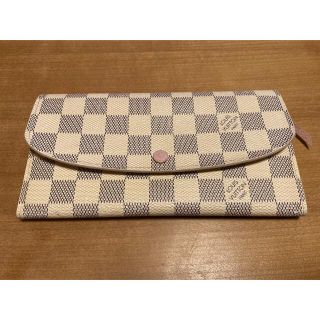 ルイヴィトン(LOUIS VUITTON)のlouis vuitton ヴィトン ダミエ アズール ポルトフォイユ エミリー(財布)