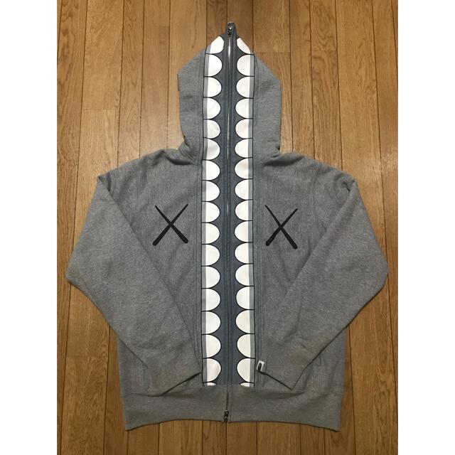 2021秋冬新作】 A カウズ エイプベイプ パーカー Hoodie Chomper Kaws 期間限定30%OFF! 2005 Kaws × Bape コラボパーカー パーカー