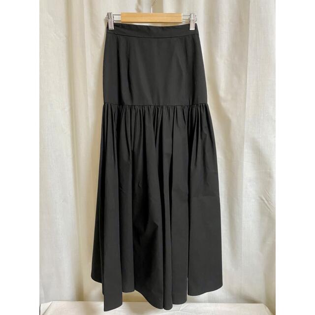 ブランド：CLANE 商品名：GATHER TIERED MAXI SKIRT