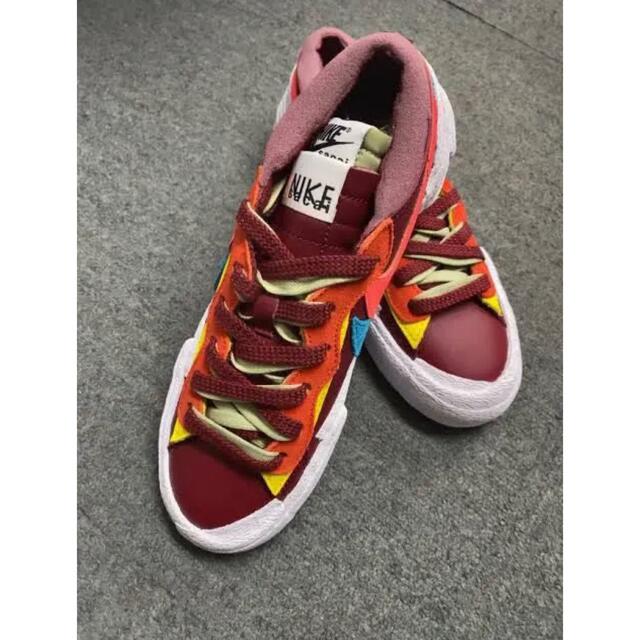 NIKE BlazerLow Sacai Kaws TeamRed 28.5cm