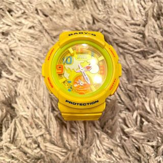 ベビージー(Baby-G)のBABY-G 腕時計　イエロー　黄色　G-SHOCK(腕時計)