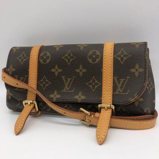 ルイヴィトン(LOUIS VUITTON)の☆ルイヴィトン マレル モノグラム ウエストポーチ M51157 ウエストバッグ(ボディバッグ/ウエストポーチ)