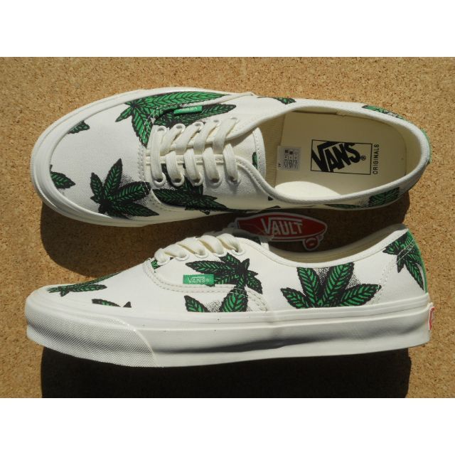 US105カラーバンズ VANS OG AUTHENTIC LX 28,5cm Leaf