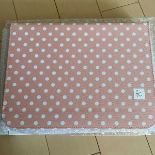 スマイルゼミ　タブレットケース　ピンクポルカドット　組曲(その他)