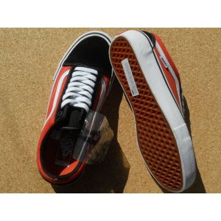 バンズ VANS OLD SKOOL PRO 27,5cm 黒橙白