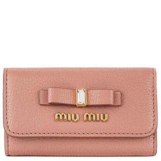 ミュウミュウ ロゴ キーケース(レディース)の通販 68点 | miumiuの ミュウミュウ ロゴ キーケース(レディース)の通販 68点 | miumiuの
