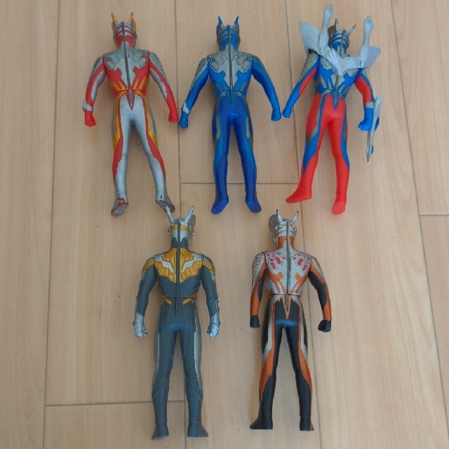 ウルトラマンゼロ ソフビ 5体