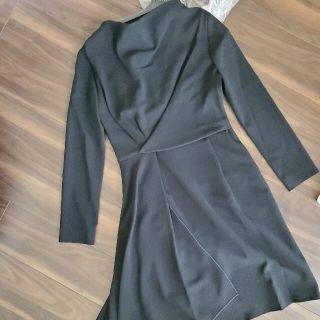 マックスマーラ(Max Mara)のMax Mara　ブラック　ワンピース　42(ひざ丈ワンピース)