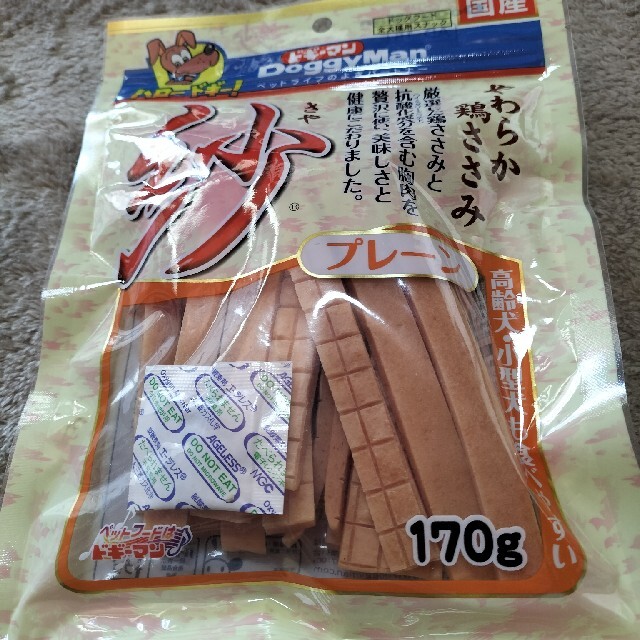 日本ペットフード(ニホンペットフード)のドギーマン紗1袋　　日本ペットフード1袋 その他のペット用品(ペットフード)の商品写真