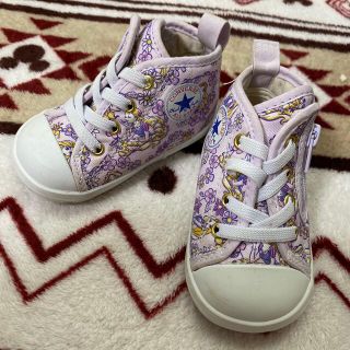 コンバース(CONVERSE)の子供　靴　コンバース　ディズニー　ラプンツェル　12(スニーカー)