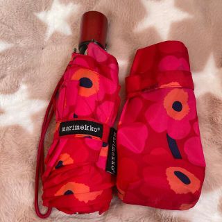 マリメッコ(marimekko)のマリメッコ折りたたみ傘(傘)