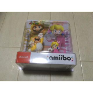 ニンテンドースイッチ(Nintendo Switch)のamiibo ダブルセット ネコマリオ ネコピーチ スーパーマリオシリーズ(ゲームキャラクター)