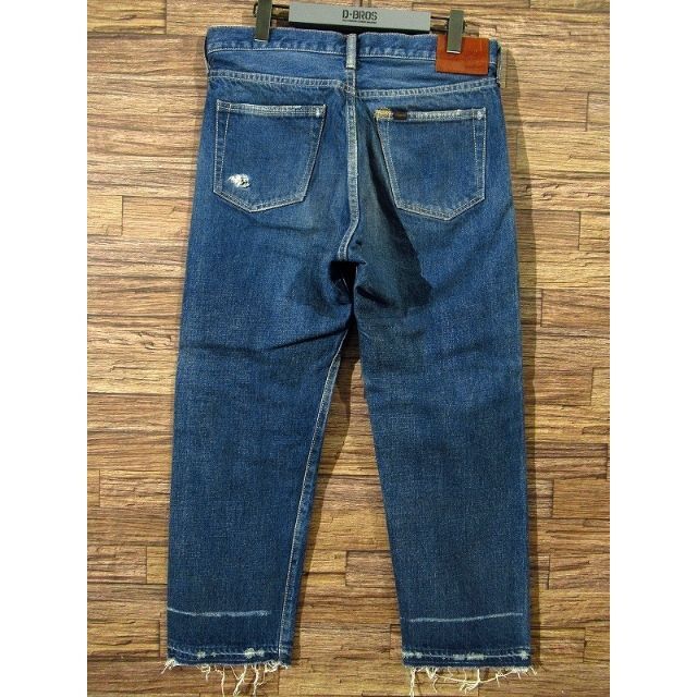 chimala - G① 定価4.3万 新品 LUXE購入 チマラ 加工 アンクル デニム