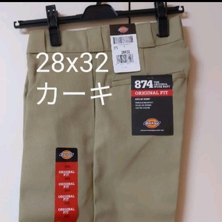 ディッキーズ(Dickies)の新品 28x32 KH ワークパンツ ディッキーズ カーキ(ワークパンツ/カーゴパンツ)